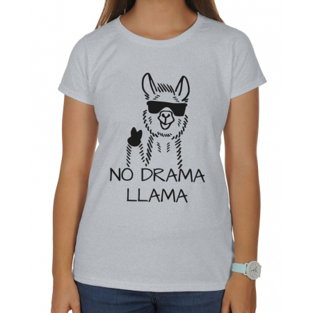 Blogerska koszulka damska No drama Llama